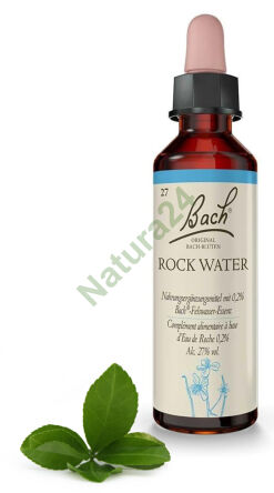 27. ROCK WATER / Woda źródlana 20 ml Nelson Bach Original Flower Remedies