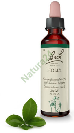 15. HOLLY / Ostrokrzew kolczasty 20 ml Nelson Bach Original Flower Remedies deutsch