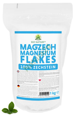 Magnesiumflocken 100% Zechsteinmeer  MAGZECH