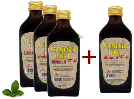 Schwedenbitter ohne Alkohol Maria Treben 3x200+200ml