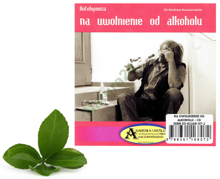 Płyta CD - Autohipnoza na uwolnienie od alkoholu