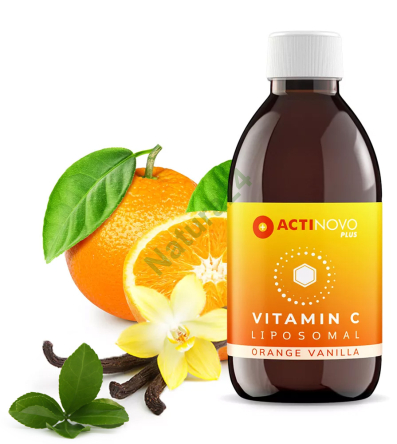 Liposomales Vitamin C Orange & Vanilla250ml ActiNovo