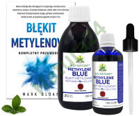 Błękit metylenowy 1% roztwór 250ml +100ml - Jakość farmaceutyczna Ph. Eur. + Kompletny przewodnik