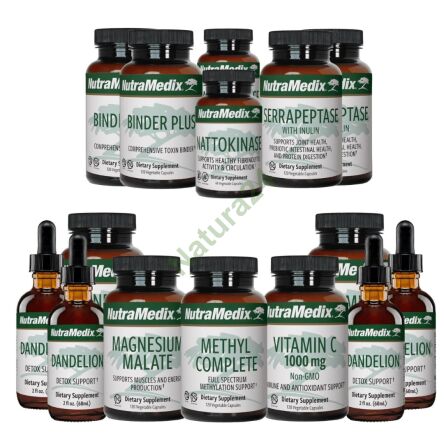 The Neutralizer - 60-tägige umfassende Körperreinigung - Set nach NutraMedix-Protokoll