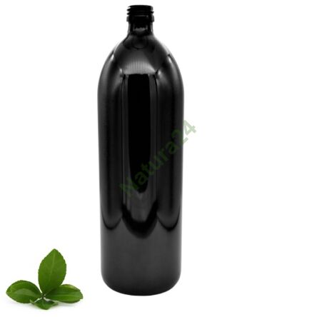 Flasche aus violettem Glas 1000ml - 278,65x84,5 mm