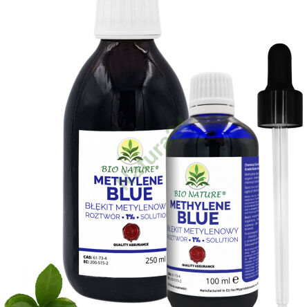 Błękit Metylenowy 1% roztwór - Jakość farmaceutyczna Ph. Eur. - 2