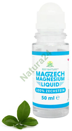Olejek magnezowy 100% Olej Oliwka MAGZECH 50ml Roll-On Deo