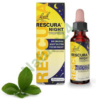 Bach RESCURA® Night/Sleep w kroplach bez alkoholu 10/20 ml