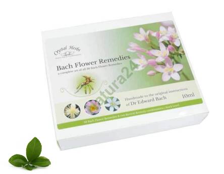 Zestaw Bach Flower Remedies 38 esencji + 2 x Revival Remedy - 10ml