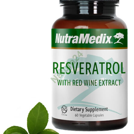 Resveratrol mit Rotweinextrakt Nutramedix 60 Stück - 2