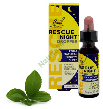 Bach RESCUE® Nacht/Schlaf Tropfen alkoholfrei 10ml