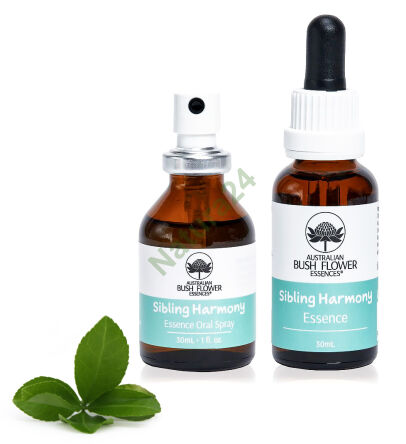 Geschwisterharmonie - Spray/Tropfen 30 ml - Australische Buschblütenessenzen -25%
