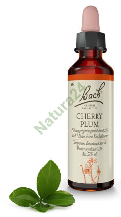 6. CHERRY PLUM / Śliwa wiśniowa 20 ml Nelson Bach Original Flower Remedies deutsch