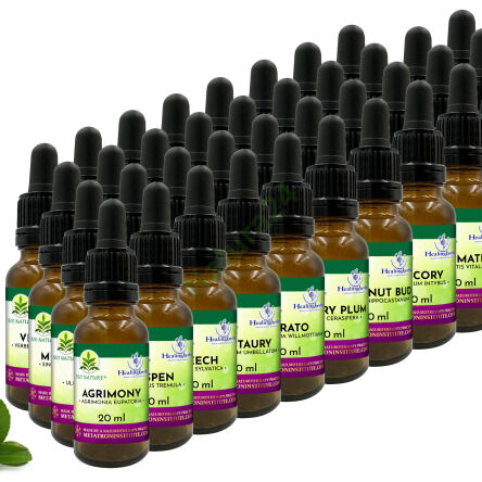 Zestaw 38 Kompozycji HealingHerbs 20ml + 2 butelki - 3