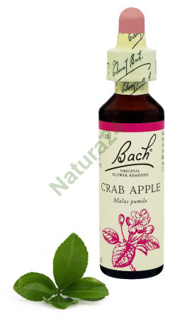 10. CRAB APPLE / Jabłoń płonka / Rajska jabłoń 20 ml Nelson Bach Original Flower Remedies englisch