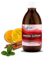 Liposomalny Immune Support - Pomarańcza & Cynamon 250ml Wsparcie układu odpornościowego ActiNovo