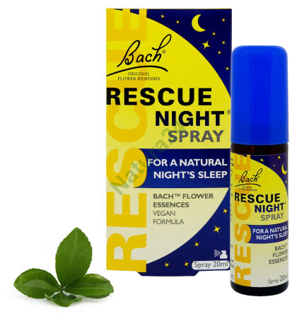 Bach RESCUE® Nacht/Schlaf Spray alkoholfrei 20 ml