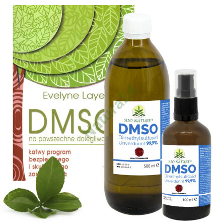 DMSO Dimethylsulfoxid unverdünnt 99,9% 500 ml + 100ml + Buch -DMSO 