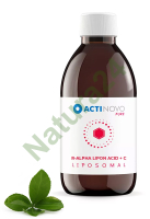 Liposomale R-Alpha-Liponsäure + Vitamin C 250ml ActiNovo